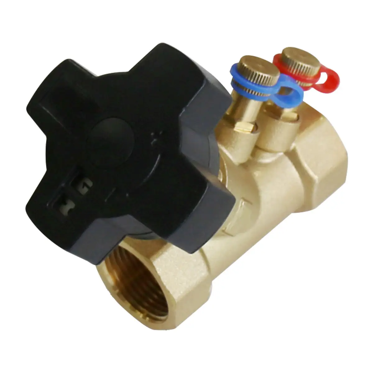 BMAG C83600 Bronze Balancing Valves Double Regulating Balance Flow Meter Valve