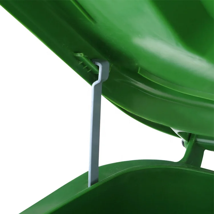 100L 120L 240Liter Stock Price Plastic Garbage Compost Bin Middlel Pedal