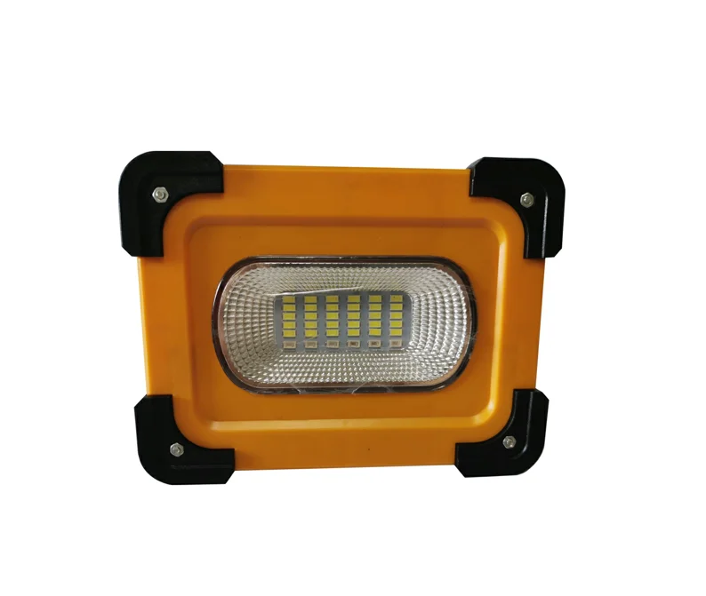 New Portable Multi Usb Power Bank Signal Warning Light Rechargeable LED Outdoor Camping Handle Lighting Solar Spotlight