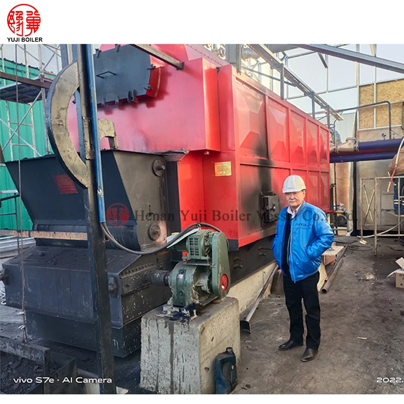 Customized Chain Grate Stoker Coal Rice Husk 15 Ton 8 Ton Biomass Fuel Boiler From China