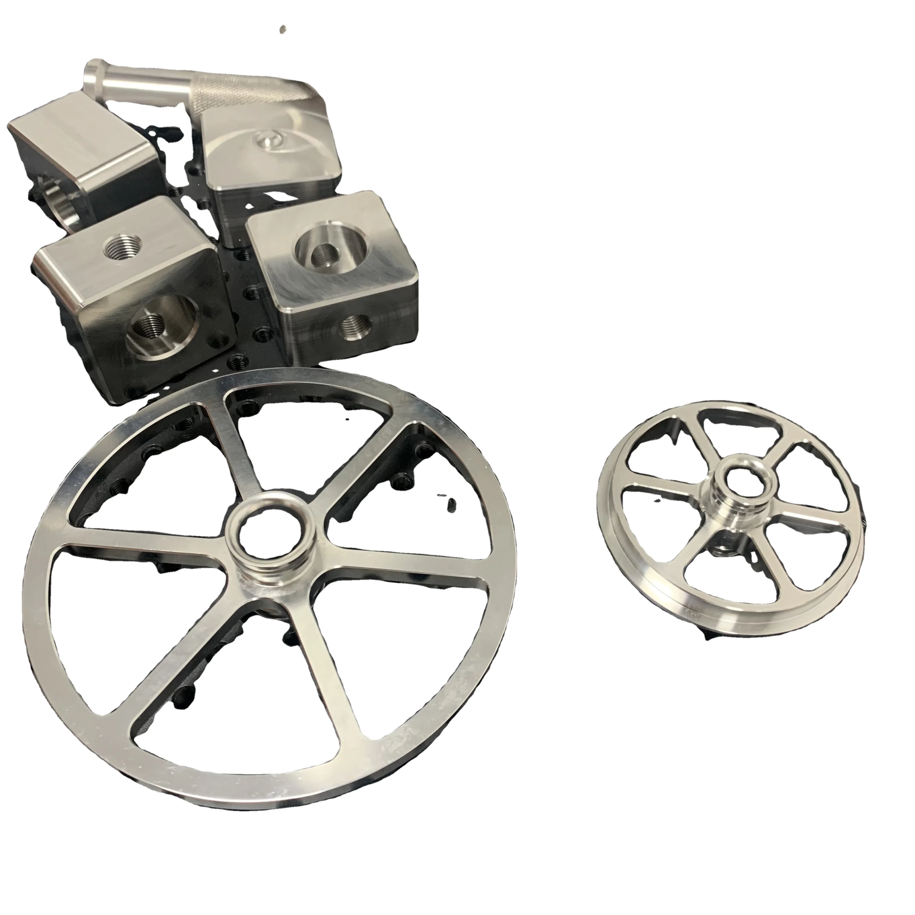 Professional High Precision CNC Machining Custom Stainless Steel Flywheel OEM Casting Services