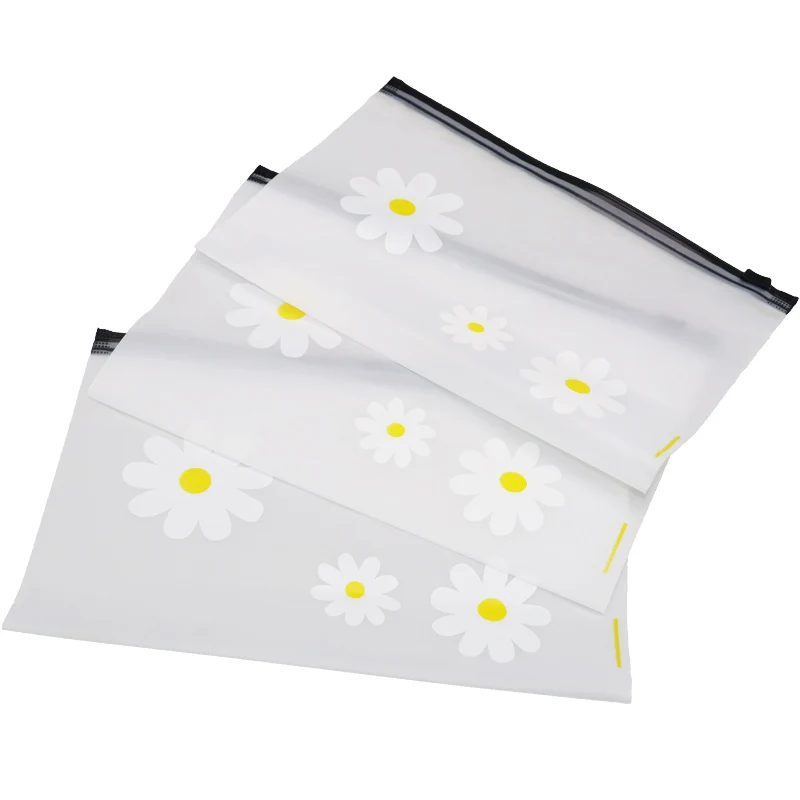 Manufacturer of spot  EVA frosted zipper bag Biological explanatory materials stand wear and tear for Necklace, bracelet