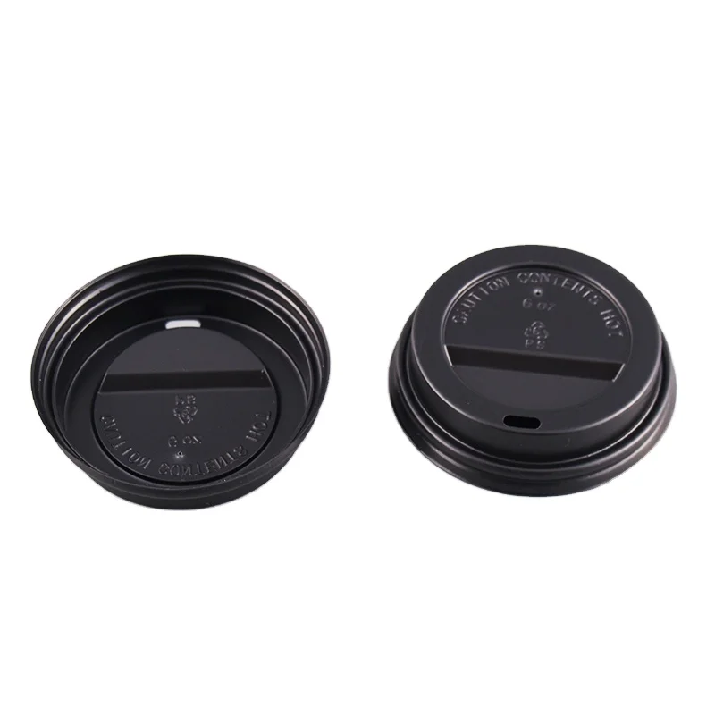 TO-LD-003 Paper Coffee Cup Sleeve lids 6oz D72 D73mm disposable Hot coffee paper cups lid