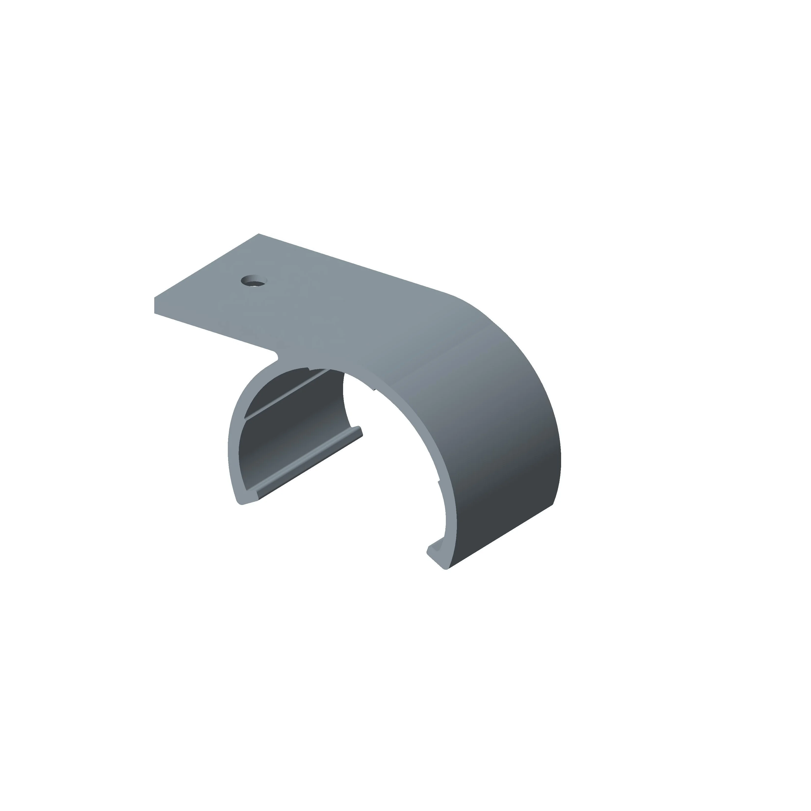 E43-01 Metal Hardware Fixing Clip Plate fastening clasp for 43mm aluminum pipe