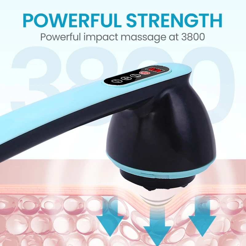 Hot Selling China Body Exercise Massager Hammer Vibra Back Body Relax And Tone Massager For Weight Loss Slimming