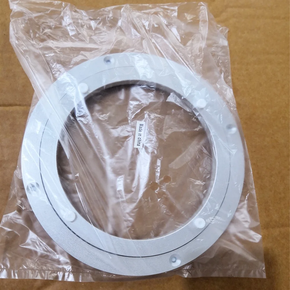 250 mm 10 inch Ball Bearing Swivel Plate Aluminum Lazy Susan Turntable Furniture Hardware Rotating Mechanism Revolving Ring