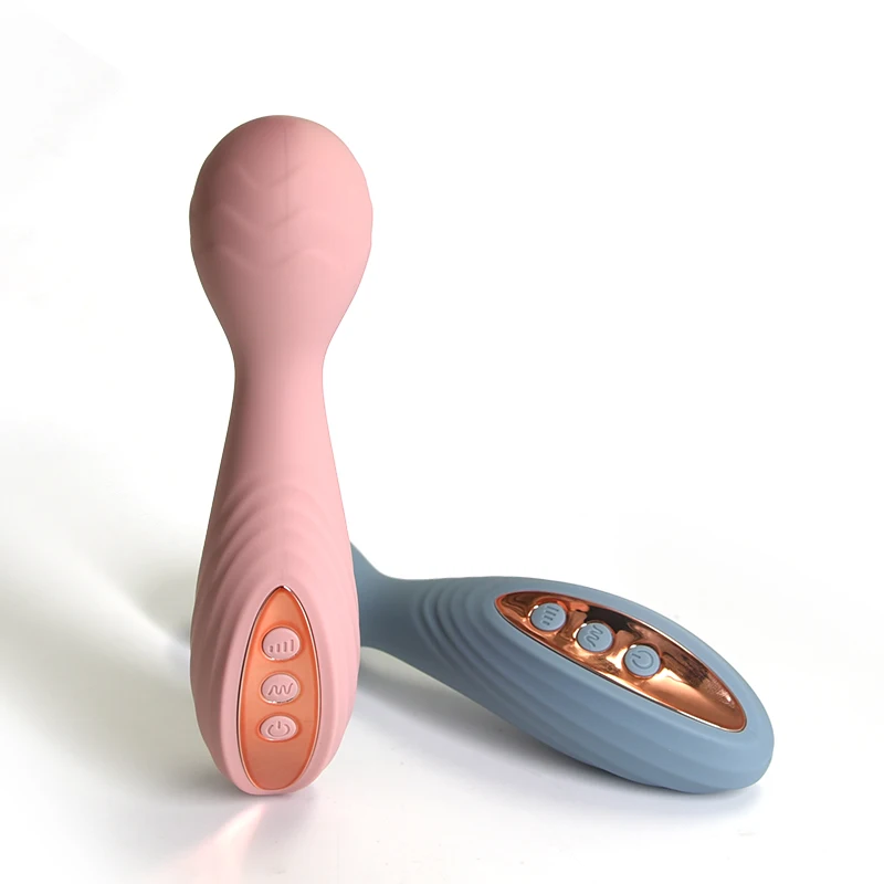 G Spot Clitoral Vibrator Toys for Women Vagina Silicone Adult Female Personal Body AV Wand Massager Vibrator Toy Wholesale