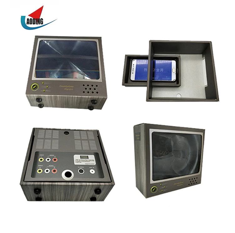 High Quality Movies Videos Mobile Phone Screen Enlarger Cellphone Amplifier Projector 3d Smartphone Screen Magnifier