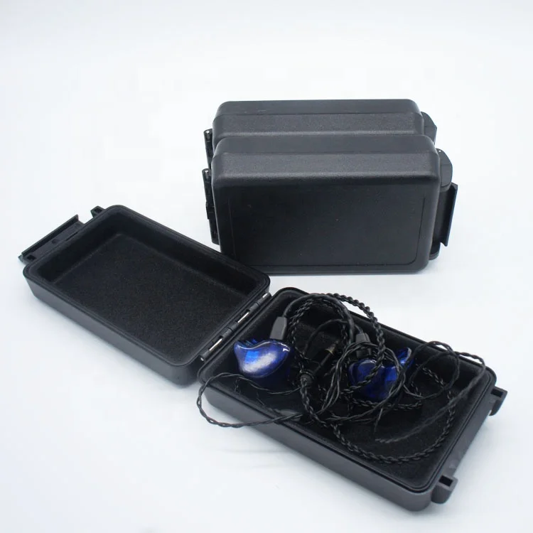 earphone electronic accessories storage case,IEM cable portable waterproof box/