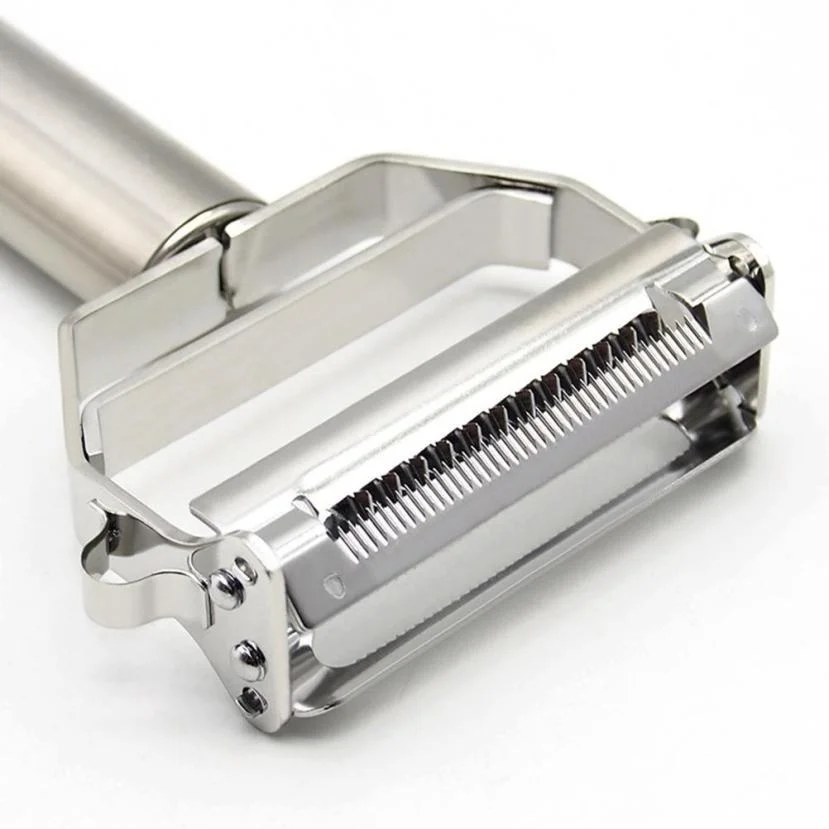 K489 Stainless Steel Potato Cucumber Carrot Double Kitchen Planing Grater