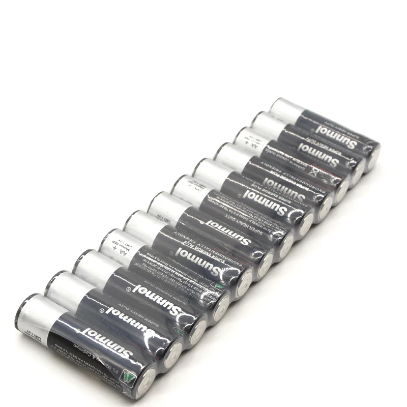  Конкурентоспособная цена мощная R6P углеродная цинковая батарея aa 1 5 v