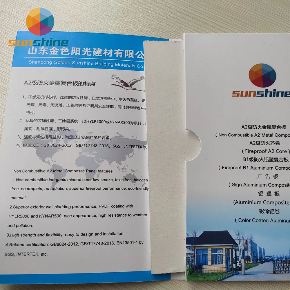 Building Construction Material A2 Acp Fireproof Core Coil Perlite Fireproof Board For Core Door