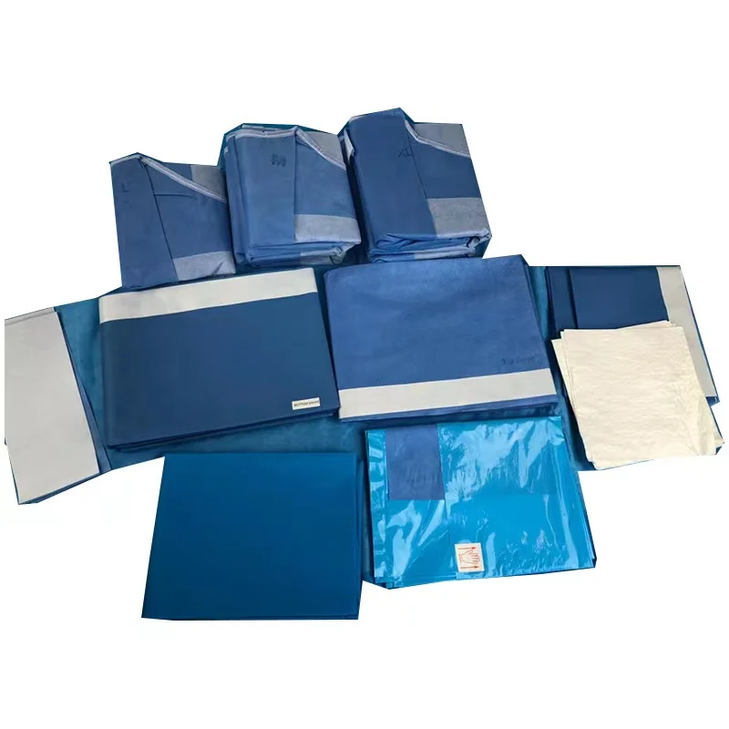 Surgical Procedure Packs Surgical Incision Drape ENT surgical pack Split Drape Pack