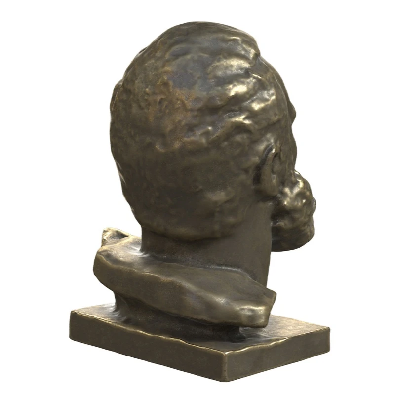 Polyresin Bronze Bust