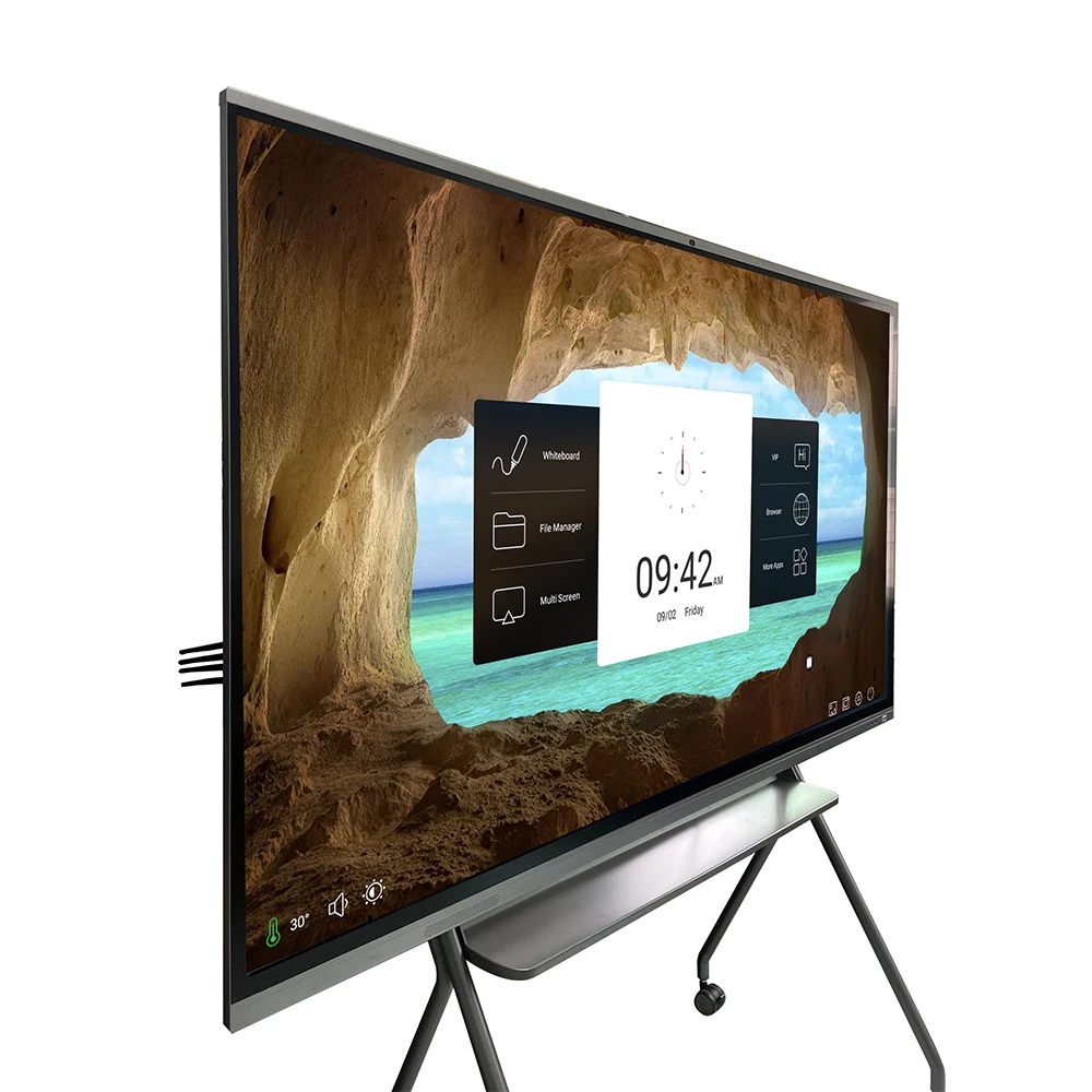 55-86 inch capacitive multi-touch conference tablet, high memory, multi-system software compatible