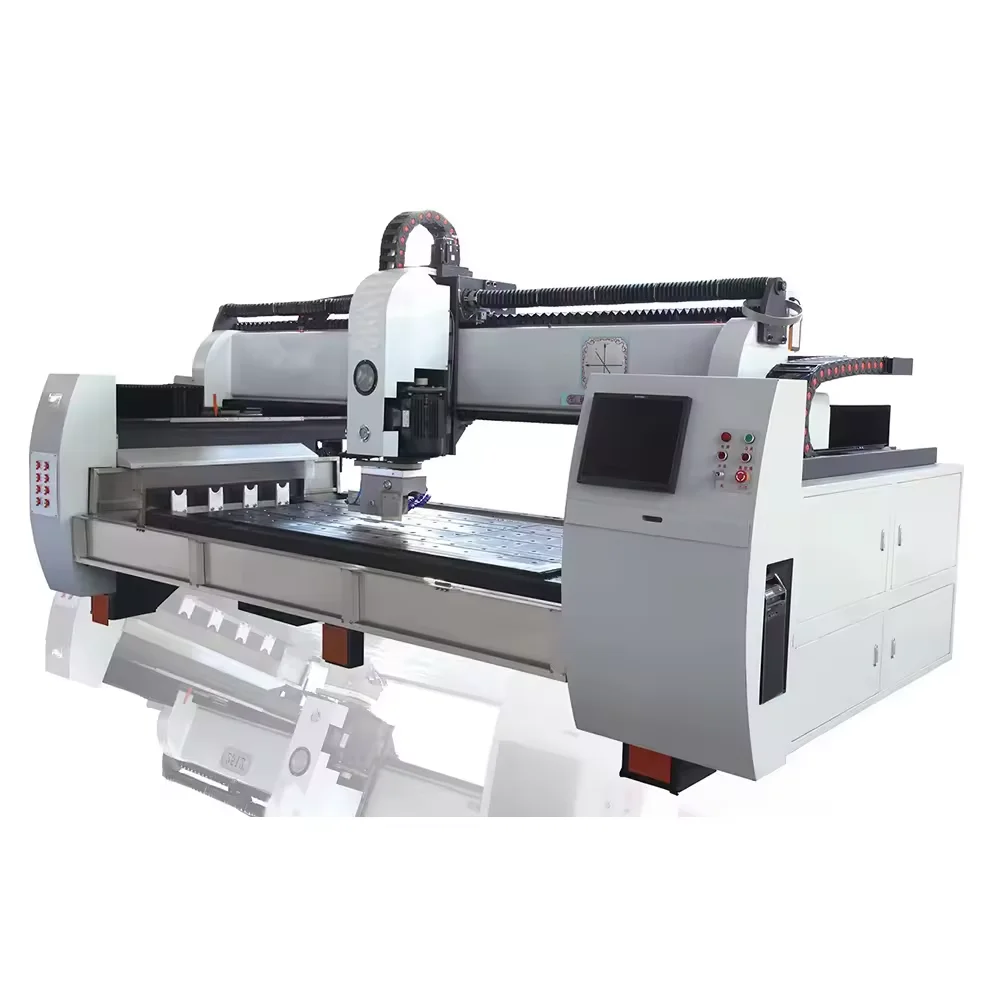 Advanced Factory Tempered Decoration Glass Groove Making CNC Glass Carving Engraver Cutting Engraving Machine