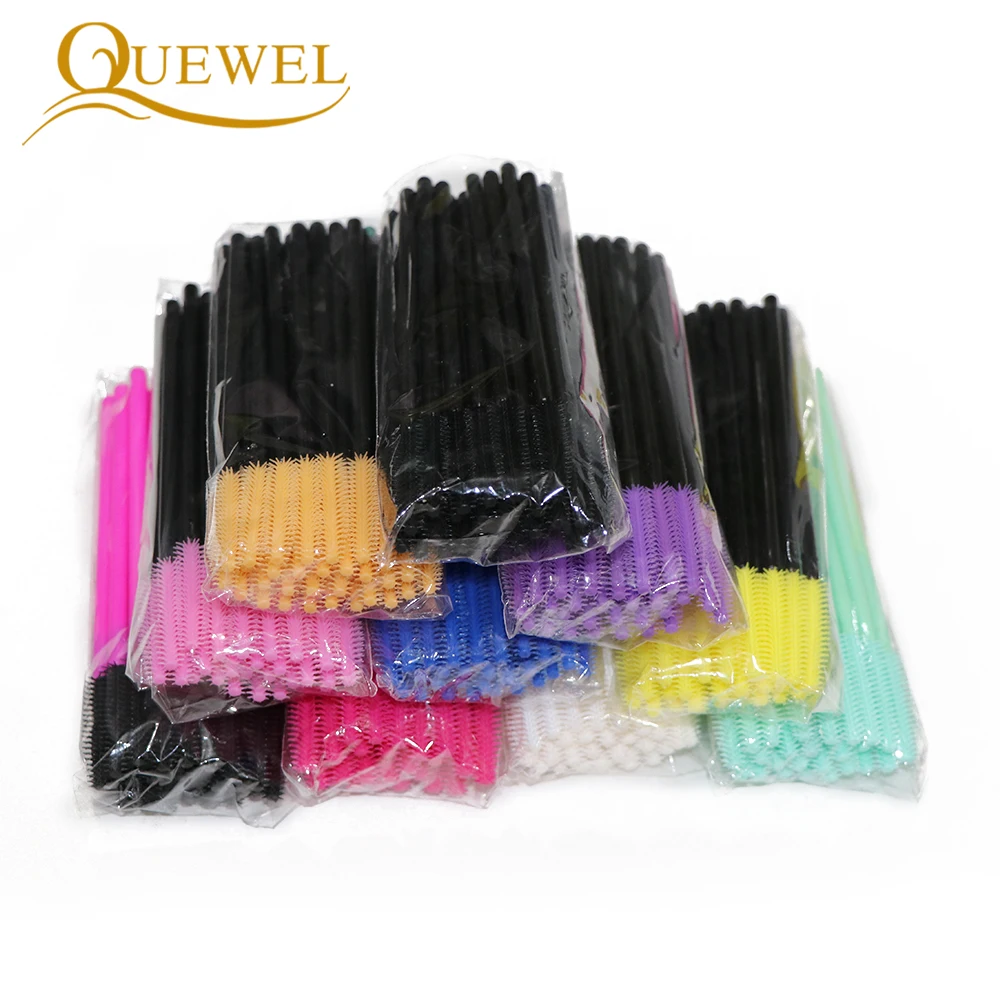 Wholesale New Fashion Disposable professional eyelash brush Portable Mascara Wands For Beauty Salon Best Quality Lash Brush
