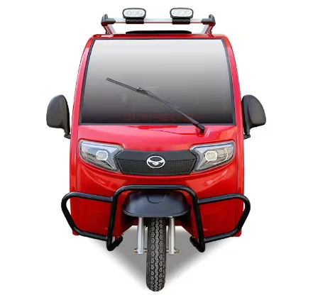 Three Wheel Electric Mini Scooter Tricycle with Roof for Adult Pink Max Black Green Silver Body Motor Acid Power Battery