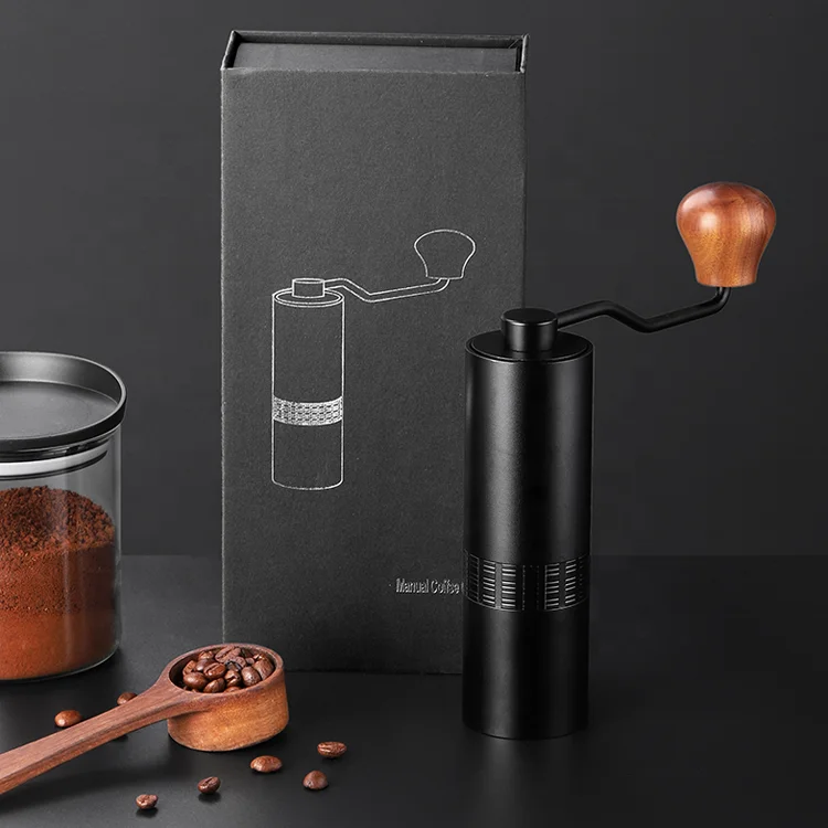 Coffee Bean Grinder Stainless Steel Burr for Hand Brew Pour Over French Press