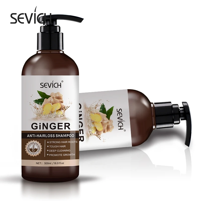 SEVICH ginger anti hair loss regrowth hair treatment shampoo