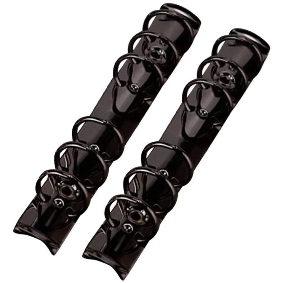 
Mechanisms Replacement Kit for Binder Planners O-Shaped Rings Loose Leaf Binding Spines Combs for Personal Organizers Planners 