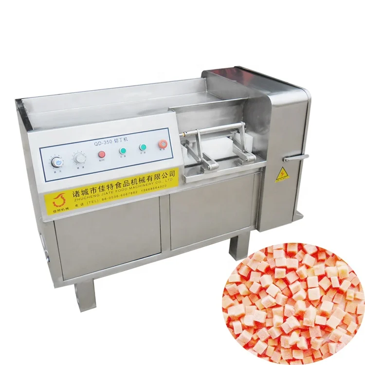Stainless steel frozen meat dicer cube cutting machine chicken diced machine