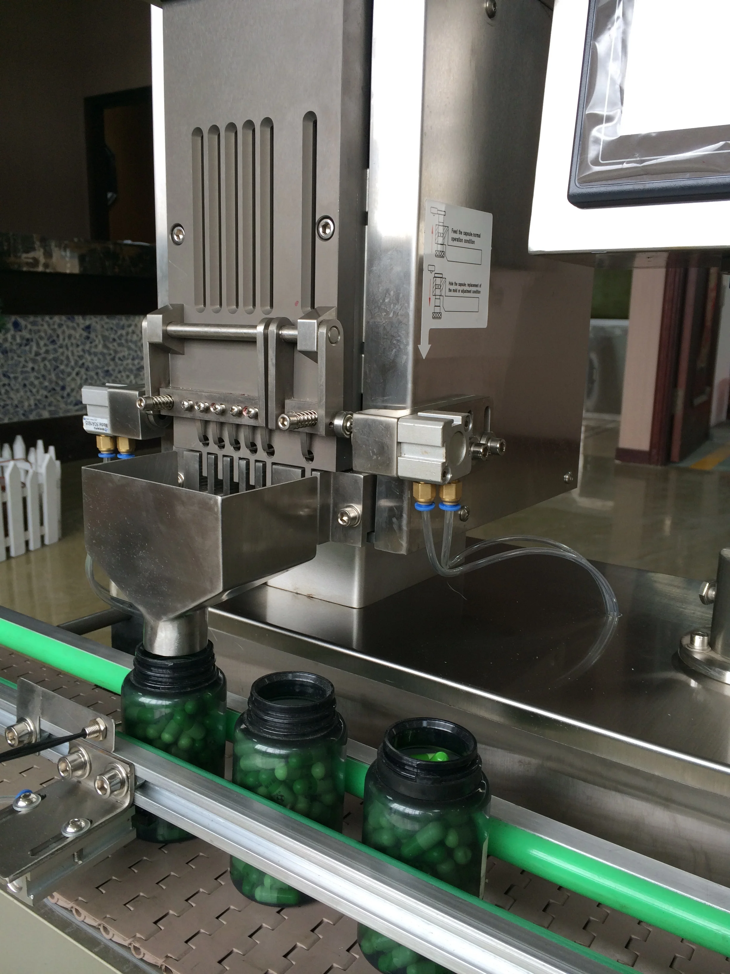 
ZJS-A PLC Control Vertical Automatic Medical Capsule Counting Machine 