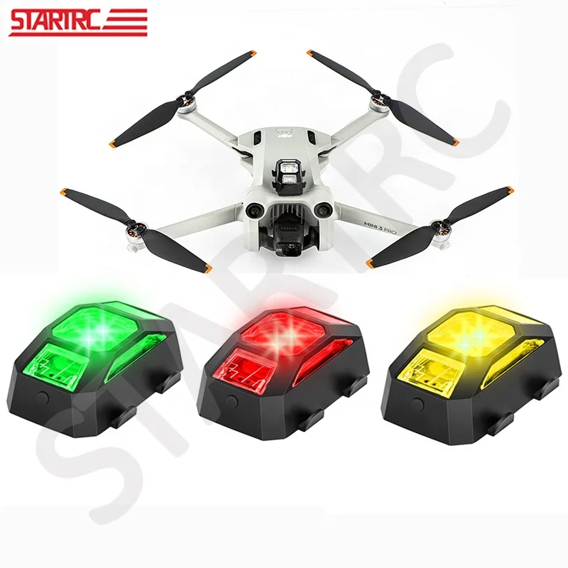 STARTRC Drone Strobe Light Anti Collision for FAA Night Flying Fits DJI FPV/ Mini 2/Mavic Air 2/Mavic mini drone Accessories