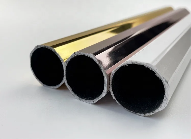 28mm Africa popular design plastic steel curtain rod curtain pole with accessories