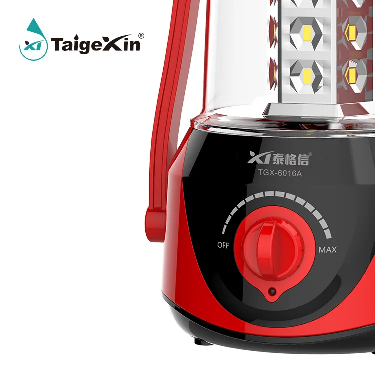 Hot sale LED Camping Emergency Lamp Multifunctional Rechargeable Lantern Long lighting time