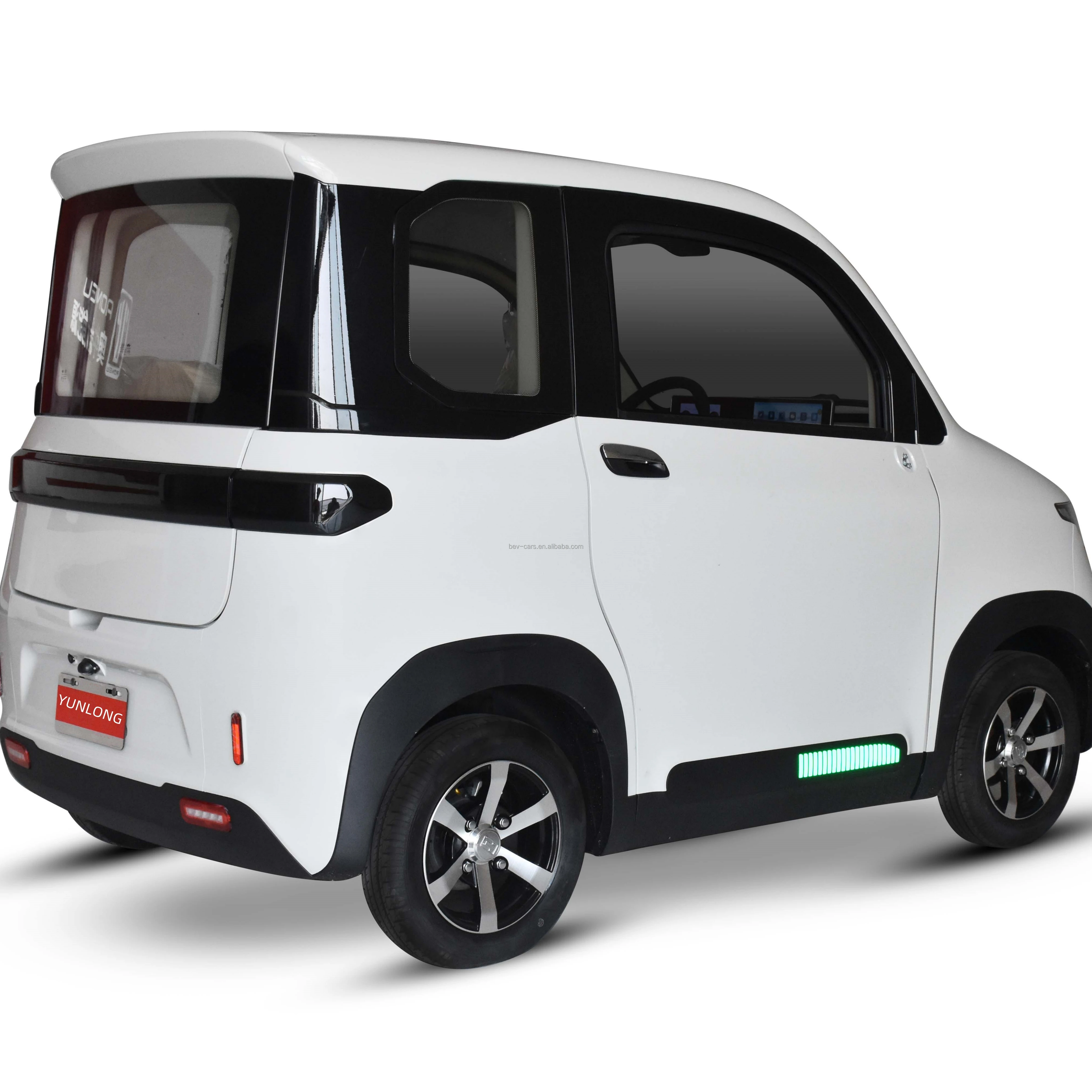 New Condition Chinese Electric Mini Car EEC L6E Approved Light Interior Convertible 2 Front Seats Left Steering Rear Camera Sale