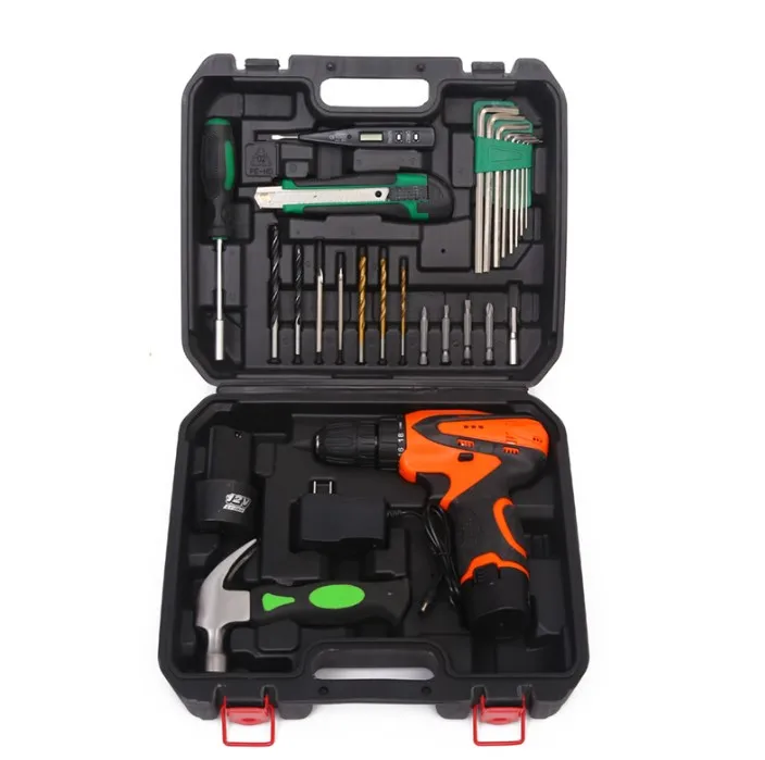 Cheap High quality electric tools set professional electric drill car repair tool set