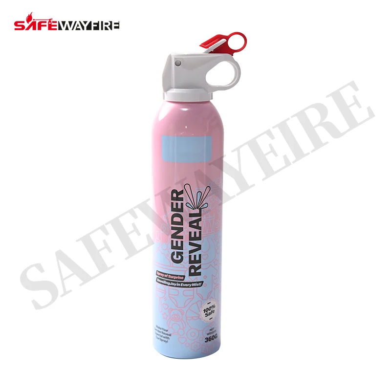 Custom Color Gender Reveal Fire Extinguisher Party Supplies Gender Reveal Powder Blaster Spray