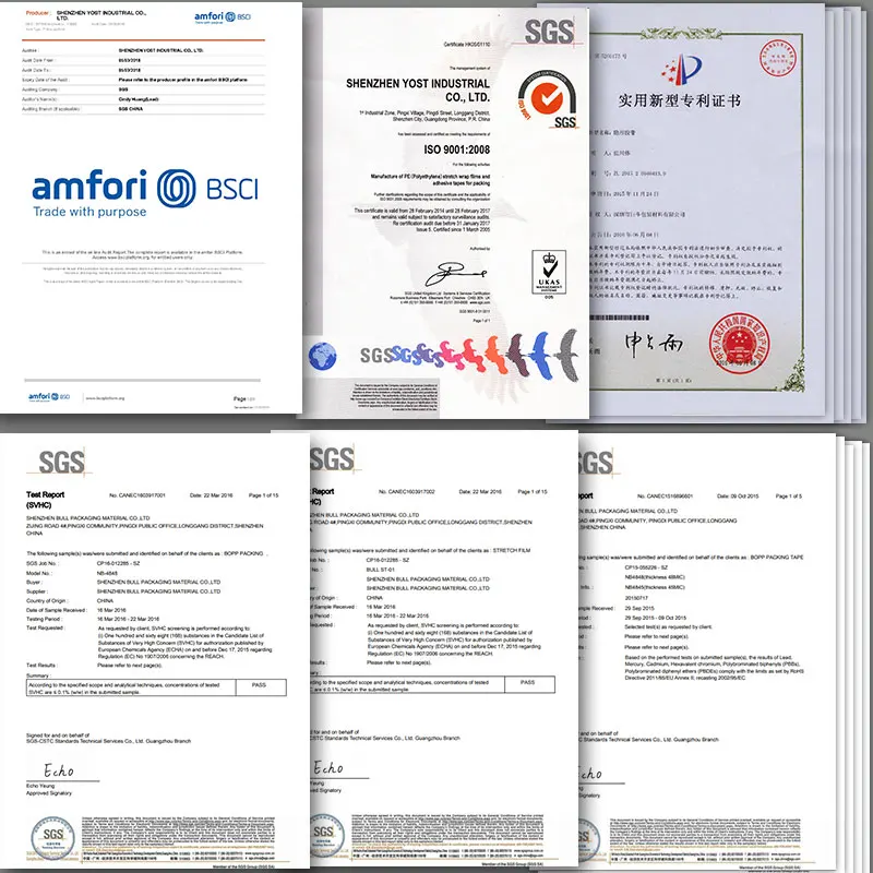 Lldpe Hand Use Stretch Film Colorful Clear Wrapping Film Small Size Stretch Roll Protecting Film Manufacture