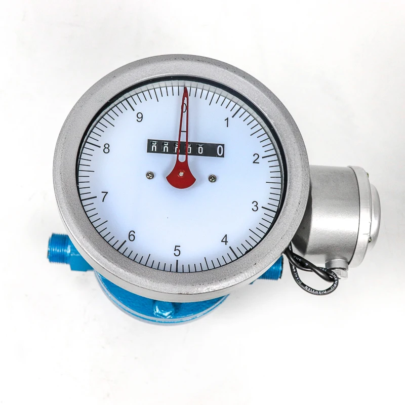 High temperature bunker oil oval gear flow meter dn 80