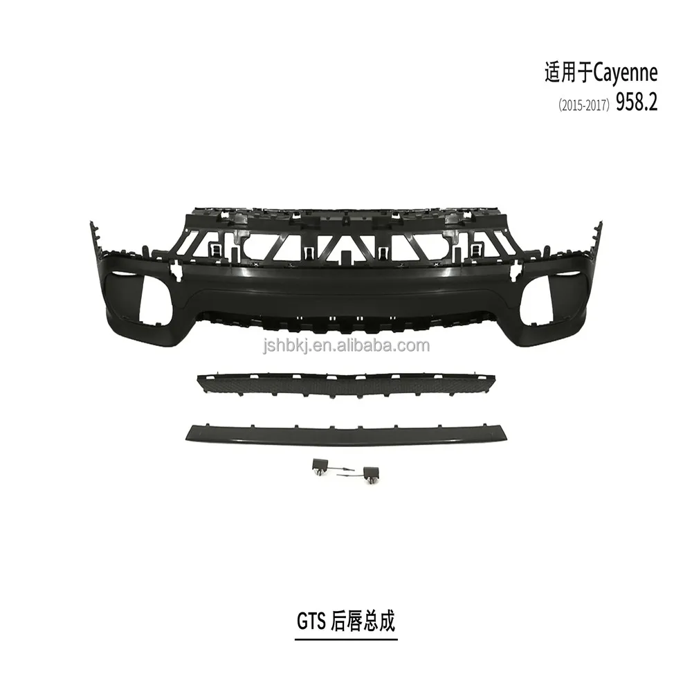 Brand new Body kit GTS rear lip bumper kit for Porsche Cayenne 958.2