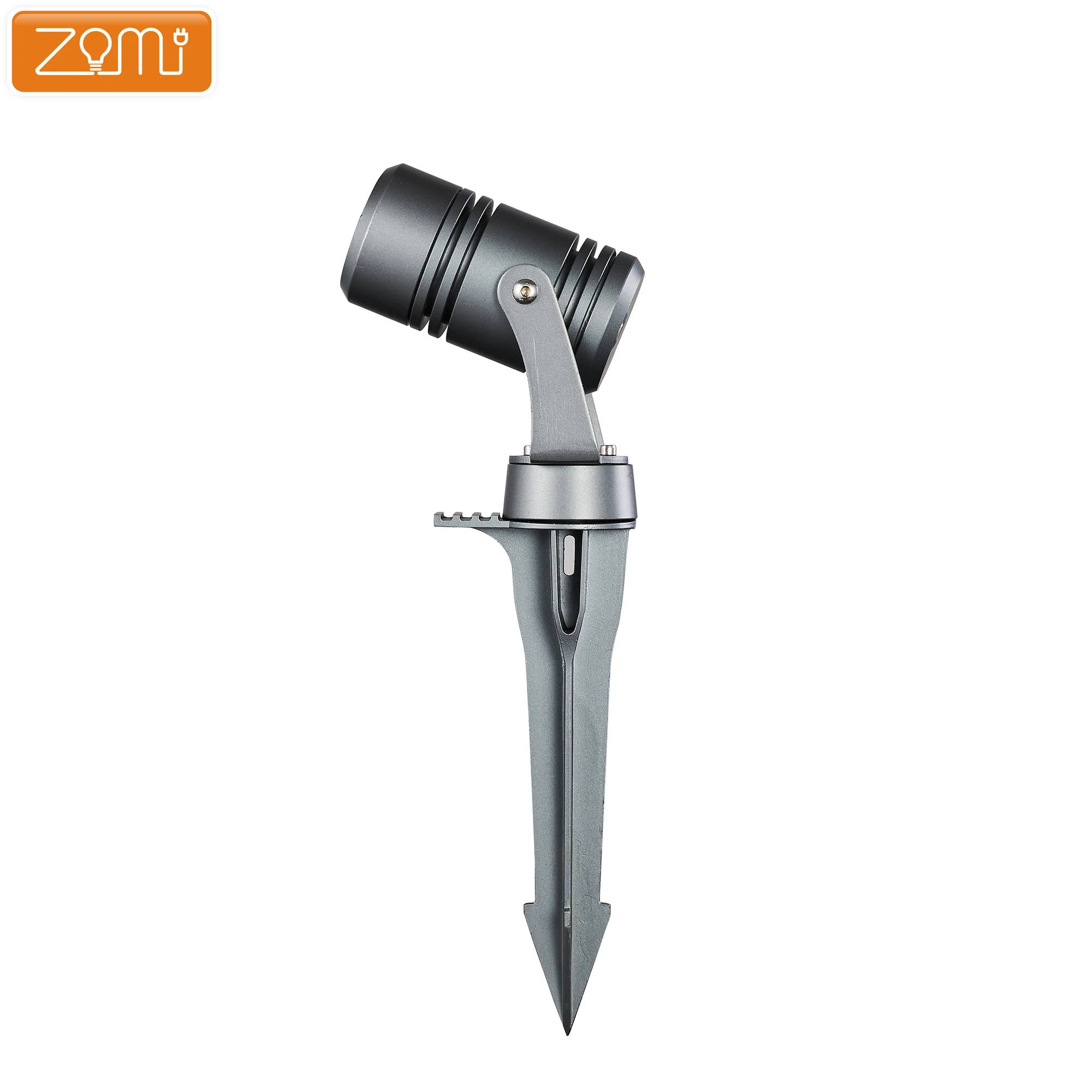 ZOMI Outdoor channel AC220V/DC24V aluminum 12w spotlights Lawn lights Landscape spotlights Led garden garden lights