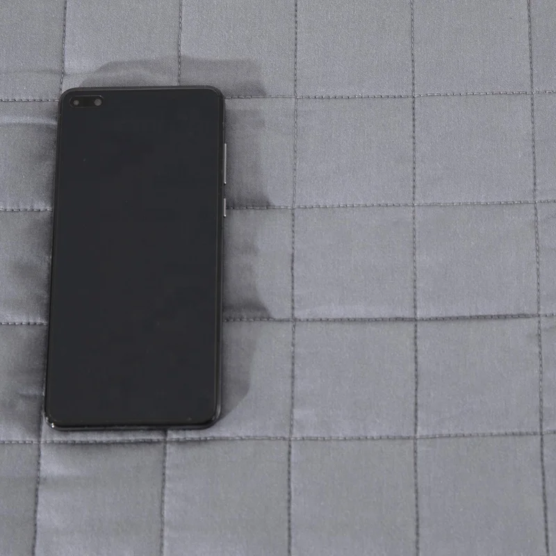 Comfortable Healthy Natural Fiber Pure Cotton Hospital Care Weighted Blanket