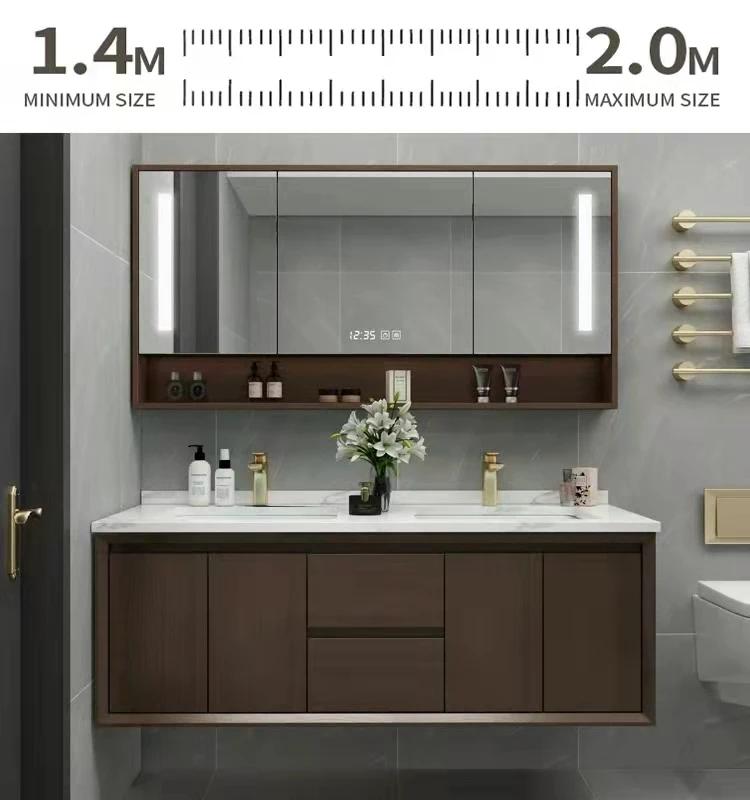 Bathroom cabinet  vanity dresser combination one washbasin washbasin toilet washbasin customization