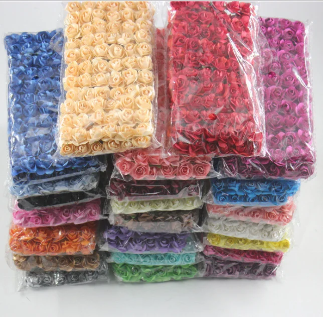 YAYUN W-1005 144 Pcs Per Bag Cheap Wholesale Artificial Small Paper Flowers