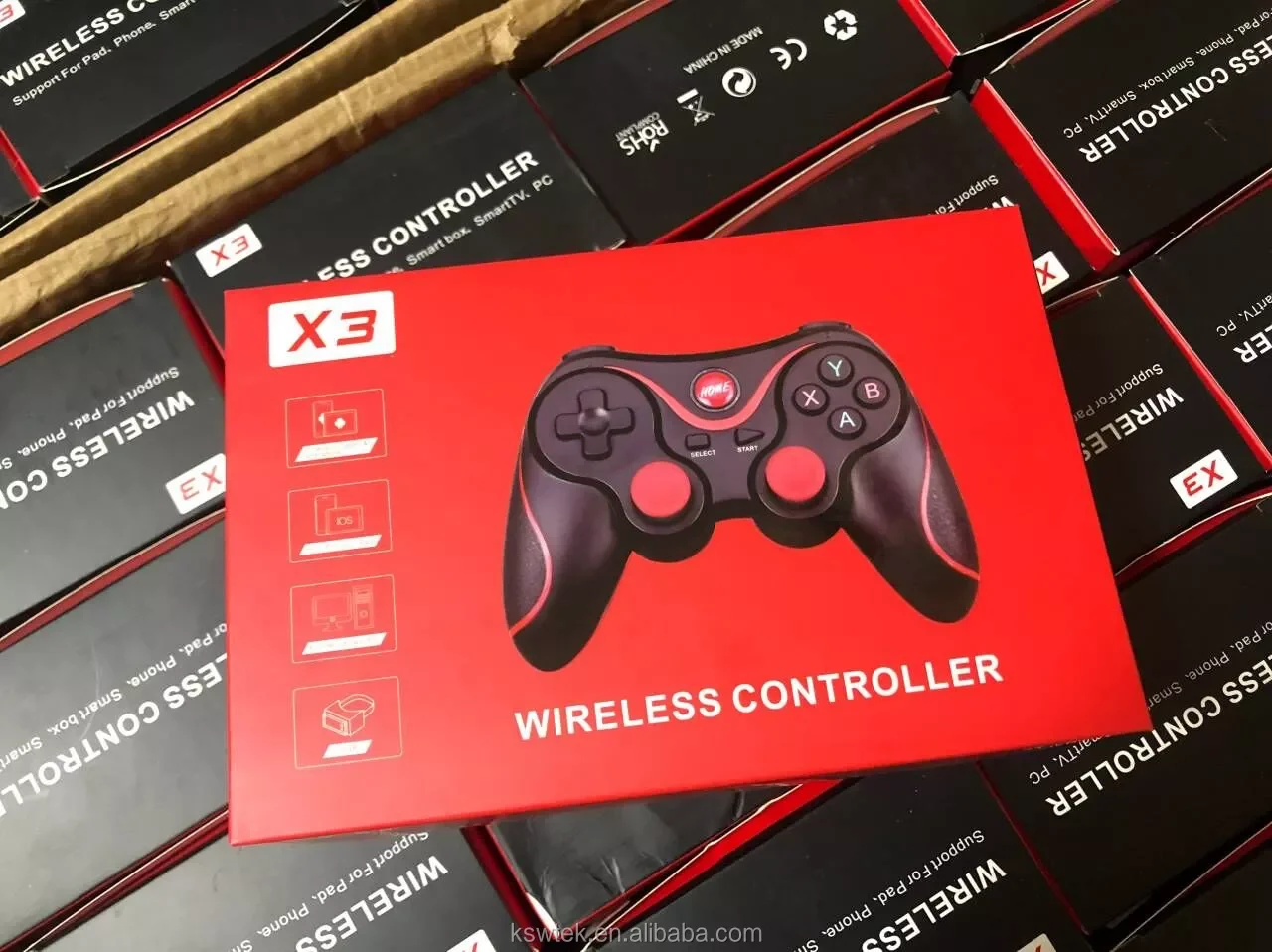 Gamepad Wireless Joystick Mobile Game controller for PS3/Android/IOS/PC/TV Set handheld game players controller