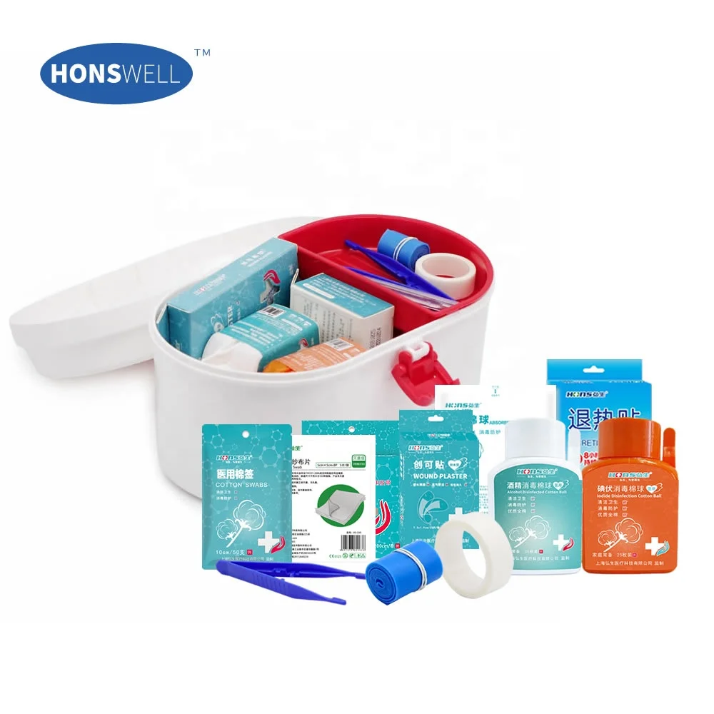 Emergency Leather First Aid Shoulder Bag Tactical Medic Package For Advance Life Saport