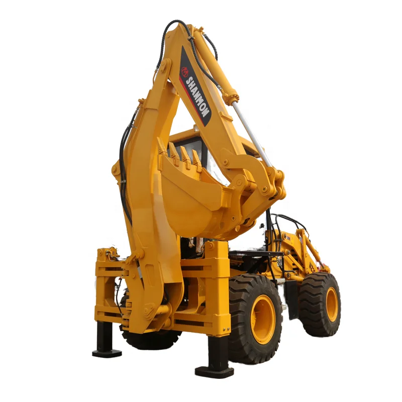 WZ30-25 2 5 тонн сельскохозяйственная техника с бортовым поворотом экскаватор-трактор погрузчик приводом 4x4 колеса