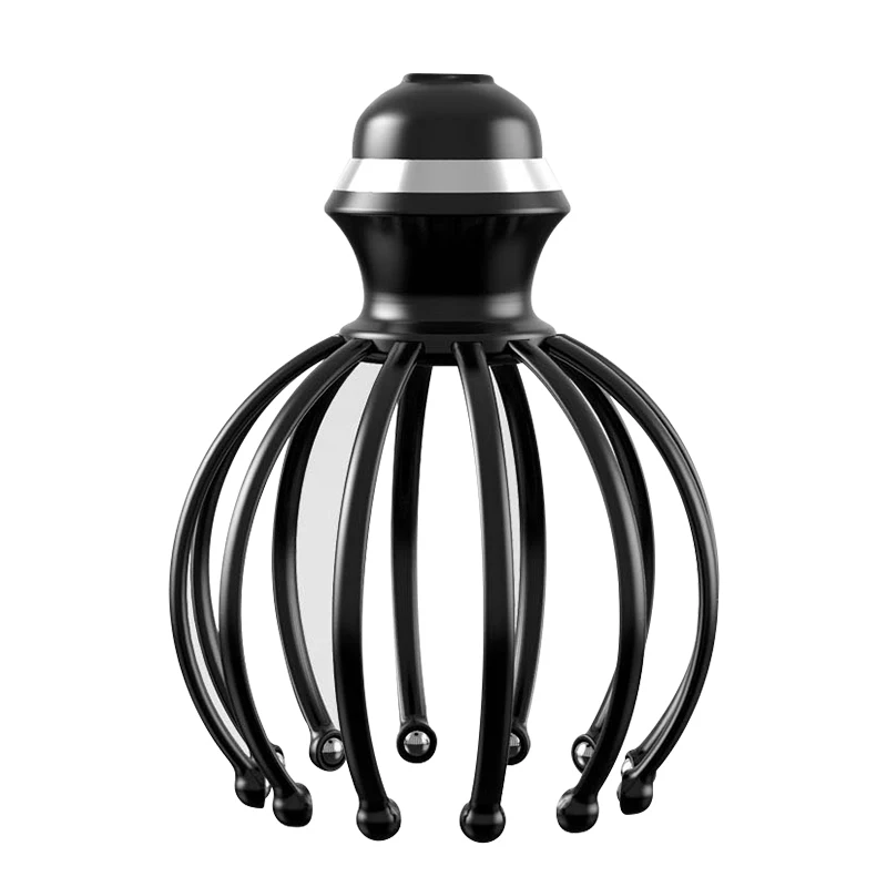 12-коготь Электрический массажер головы водонепроницаемый кожи с вибрацией