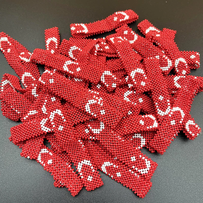 Dazgirl 3mm beads handmade australian flag beaded bracelet