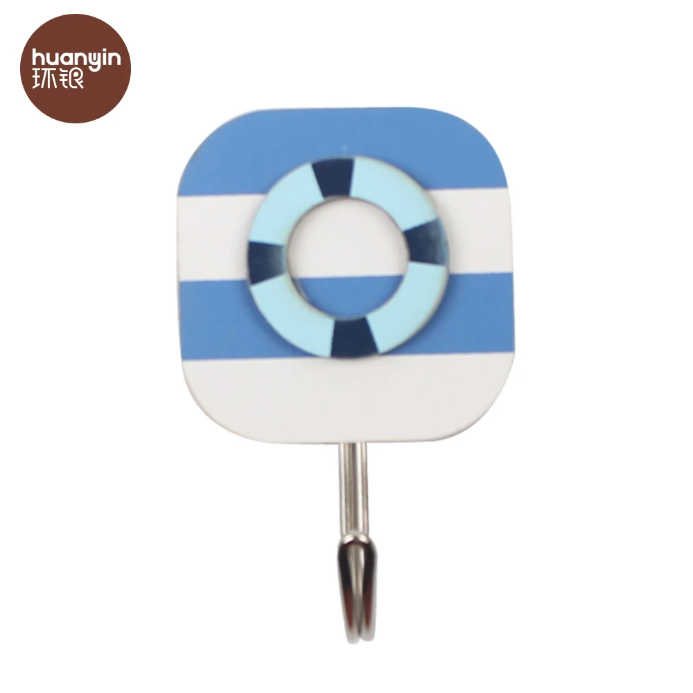 Cool decorative custom canada coastal blue boys beach wooden coat hooks