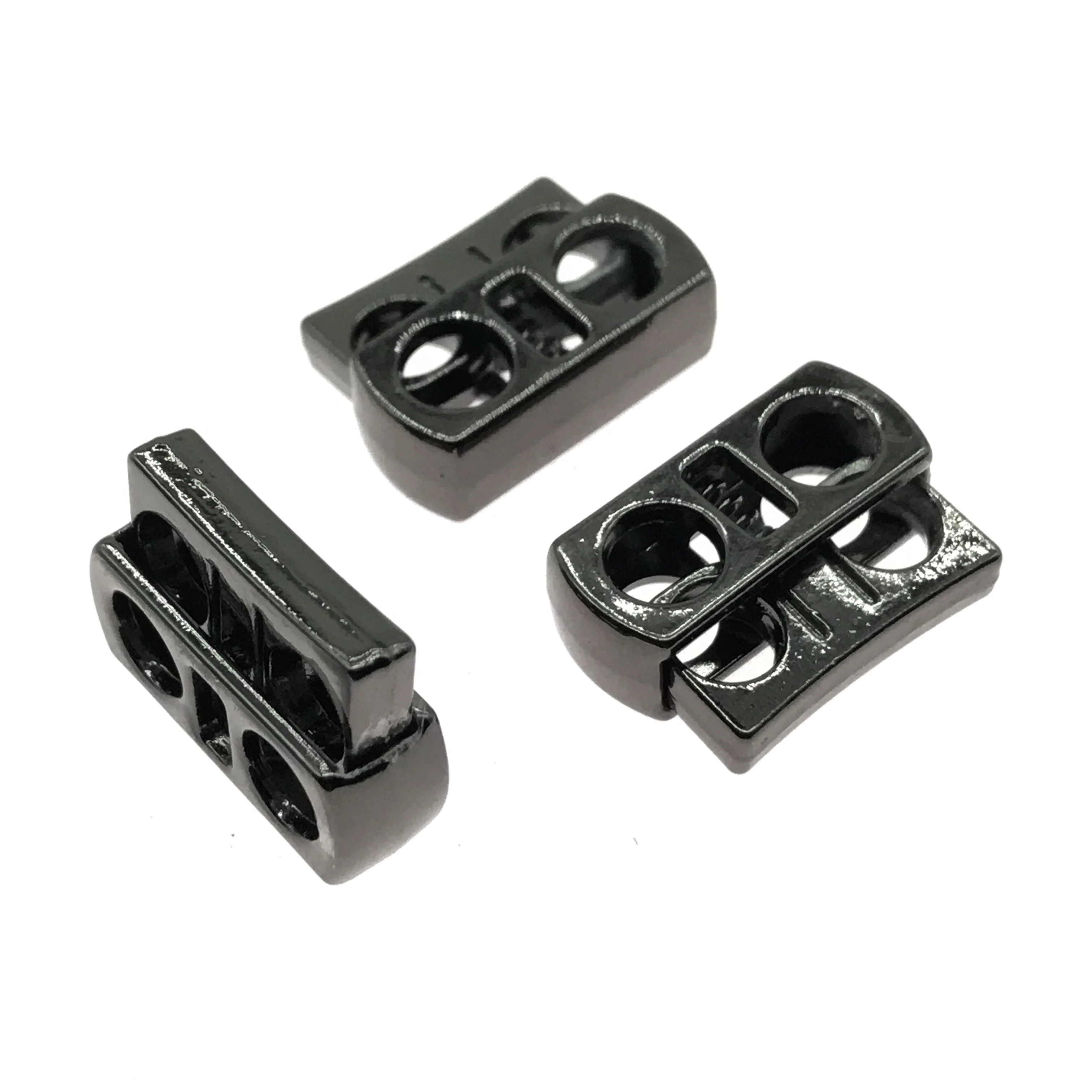 High Quality Custom Handbag Metal Accessories 20mm Tail Clip End Nickel Rose Gold Gun Metal Strap Stopper Cord End for Bags