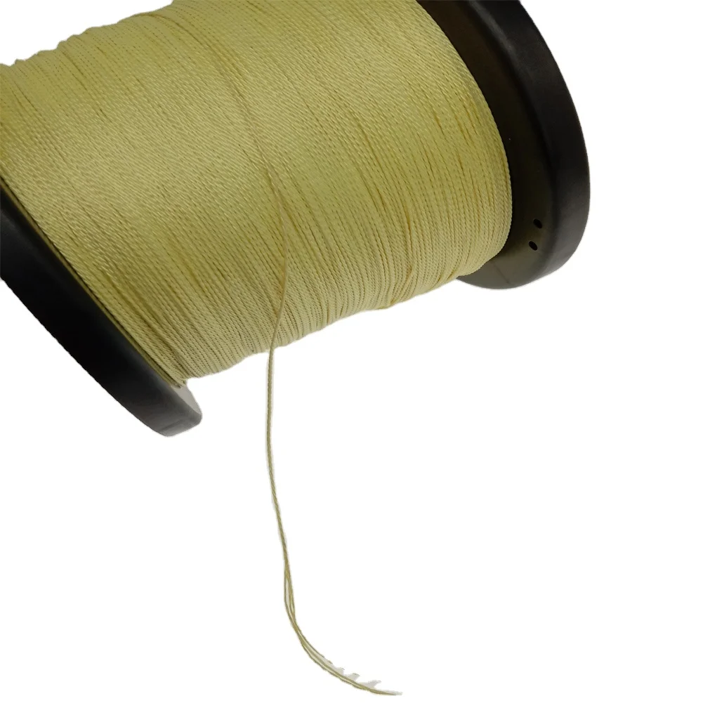 High Temperature Fire Resistant Stainless Steel Wire Sewing Thread PTFE Coated Aramid Yarn