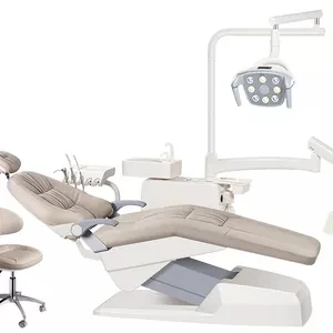 Dental Chair BT-SA02 Cheap Medical Clinical Integral Dental Unit Dental Chair With Air Compressor LED Lamp Doctor Stool Price