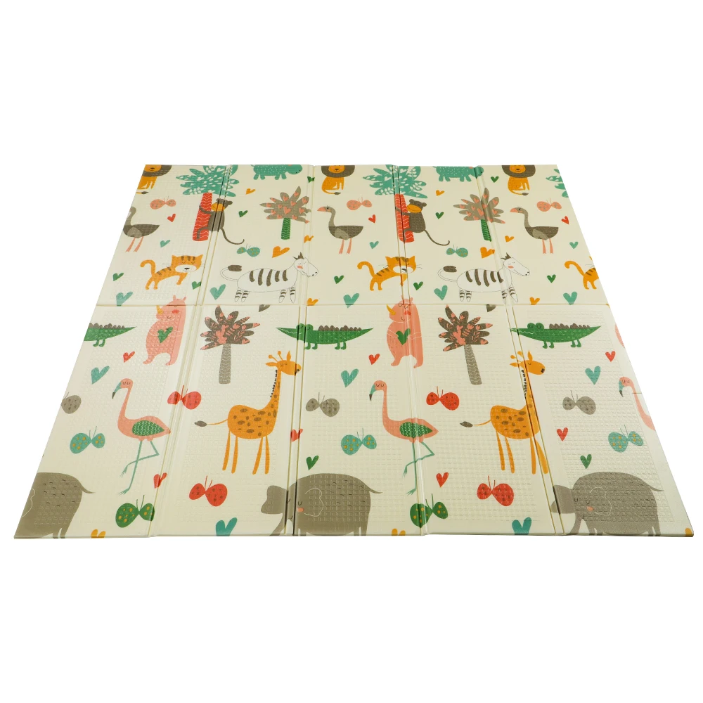 
Hot Selling Baby Rugs In Bulk With Educational Road Design Play Mat 